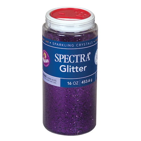 Spectra Glitter, Purple, 1 lb. Per Jar, PK2 P0091730